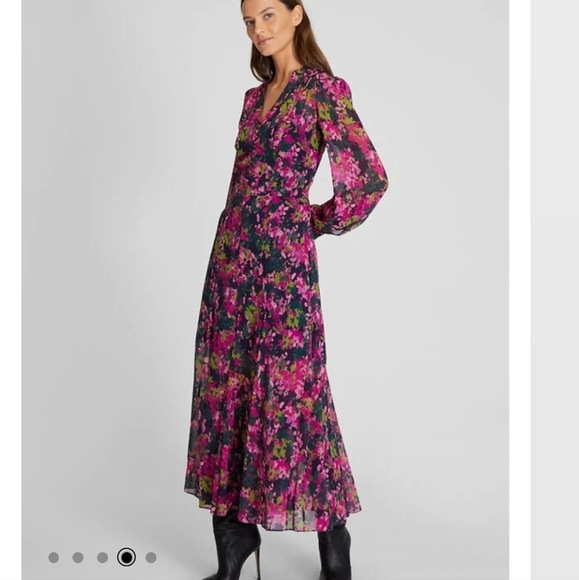 Club Monaco NWTs Floral Printed Maxi Dress - Picture 2 of 13